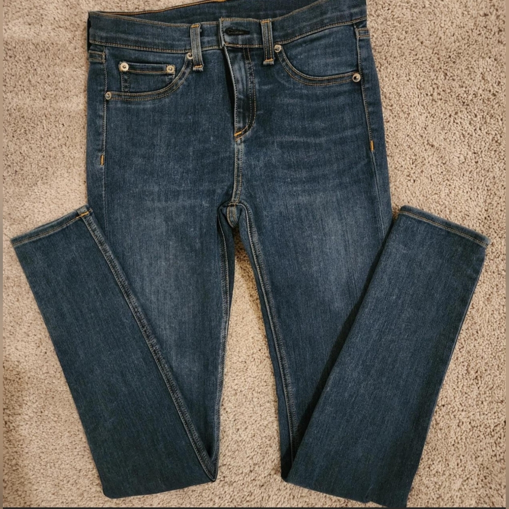 RAG & BONE Womens Nina High-Rise Skinny Jeans, Sz. 26